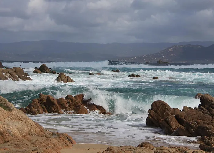 Near Sandy Beaches Chalet Propriano (Corsica)